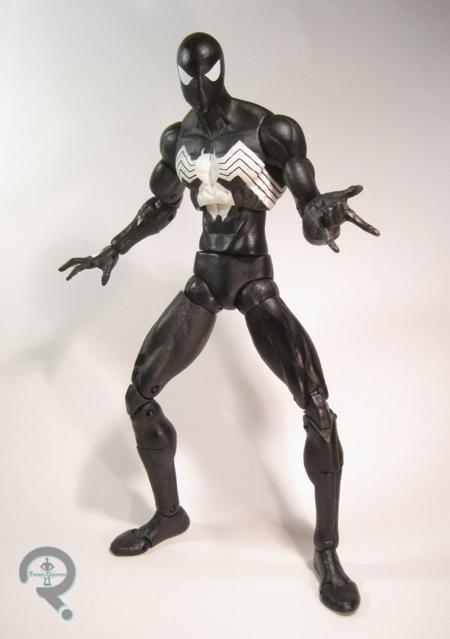 MARVEL LEGENDS SPIDER-MAN BLACK COSTUME SERIES I 1 TOY BIZ 2001 COMICS RARE