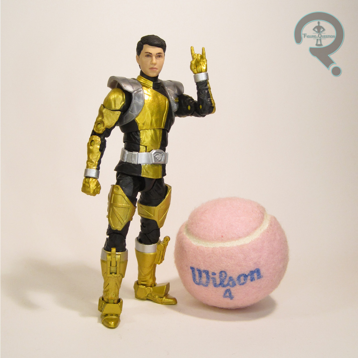 Power Rangers Lightning Collection Action Figure Gold Ranger | Giocattolo Morphers Da 15 Cm Con Accessori E Teste Intercambiabili